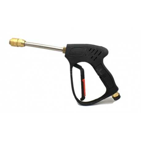 PISTOLA CORTA HIDROLAVADORA 5000PSI M22-1/4 MANGO ANATOMICO