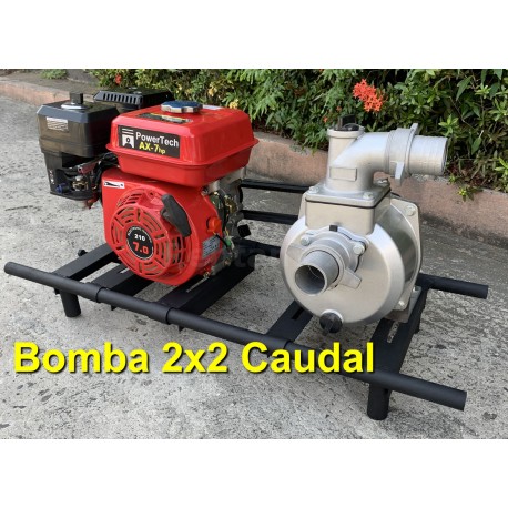 BOMBA CAUDAL 2X2 7HP C/BASE