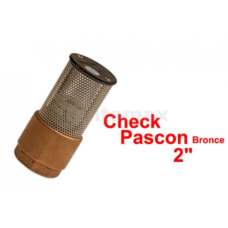 CHECK PASCON 2" BRONCE 4105E