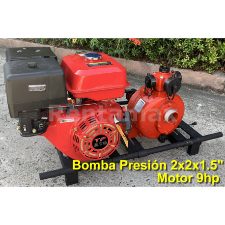 BOMBA DE PRESION 2X2X1.5 9HP C/BASE