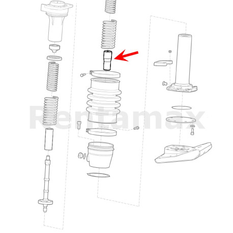 STOP PARA COMPACTADOR DYNAPAC CHICAGO HUQSVRNA