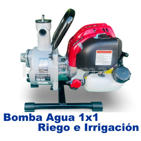 BOMBA DE AGUA PARA RIEGO 1X1 HONDA GX25