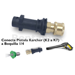 ADAPTADOR PISTOLA KARCHER K2-K7 A BOQUILLA ¼