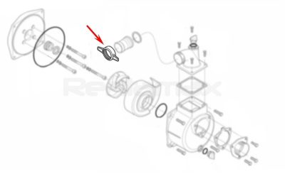 TUERCA METALICA CONECTOR MANGUERA