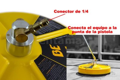 CEPILLO ROTATIVO LIMPIADOR DE SUPERFICIES