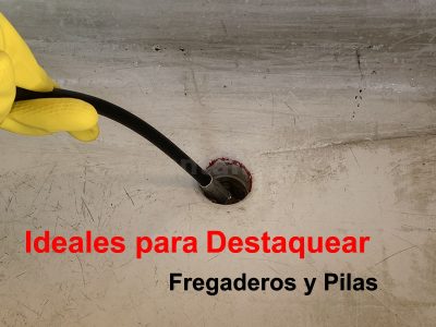 Manguera para Destaquear Cañerias Inodoros Tuberias Destapa Caños