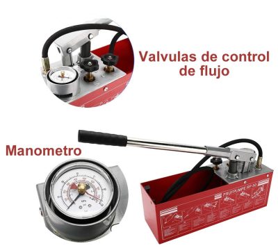 BOMBA PRUEBA FUGAS HIDROSTATICAS