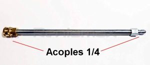 LANZA 12 PULGADAS P/HIDROLAVADORA ACOPLE RAPIDO ¼