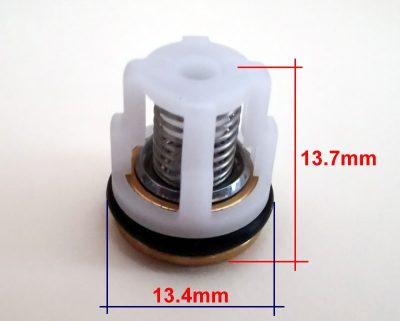 KIT VALVULAS CHECK RMV 2.5G26 RMW 2.5G26 2.5G28 (BASE BRONCE)
