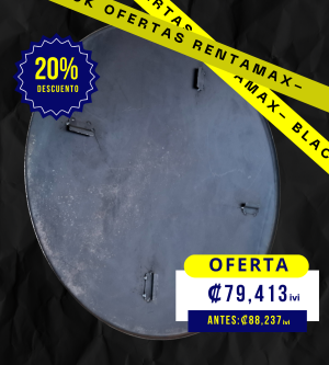 BANDEJA ALISADORA Φ120cm LLANETA MECANICA