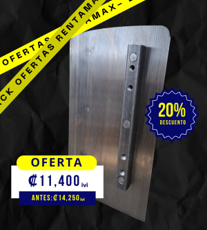 KIT 4 ASPAS 120mm x 225mm LLANETA MECANICA