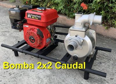 BOMBA CAUDAL 2X2 7HP C/BASE