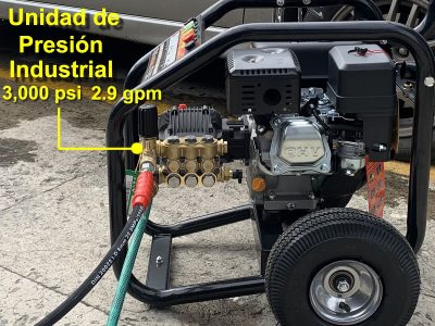 HIDROLAVADORA TRIPLEX INDUSTRIAL GASOLINA 3000PSI LONCIN