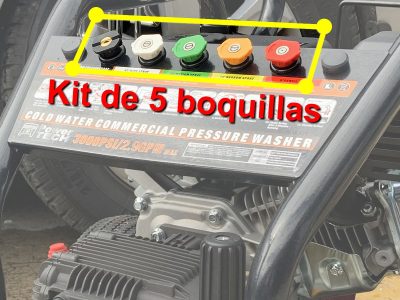 HIDROLAVADORA TRIPLEX INDUSTRIAL GASOLINA 3000PSI LONCIN