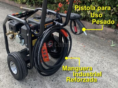 HIDROLAVADORA TRIPLEX INDUSTRIAL GASOLINA 3000PSI LONCIN