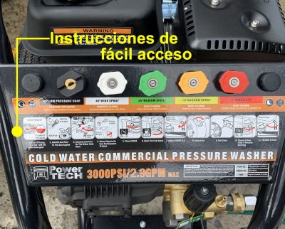 HIDROLAVADORA TRIPLEX INDUSTRIAL GASOLINA 3000PSI LONCIN