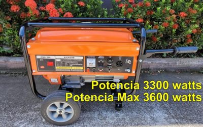 GENERADOR PLANTA ELECTRICA 3300 WATTS 3600 WATTS