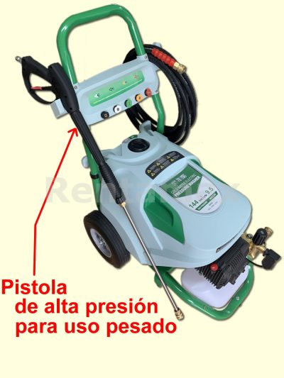 HIDROLAVADORA ELECTRICA 2100psi 2.5gpm INDUSTRIAL IDEAL LAVACAR AUTOLAVADO