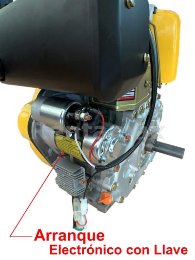 TP MOTOR DIESEL 10HP ARRANQUE ELECTRICO 186FAE
