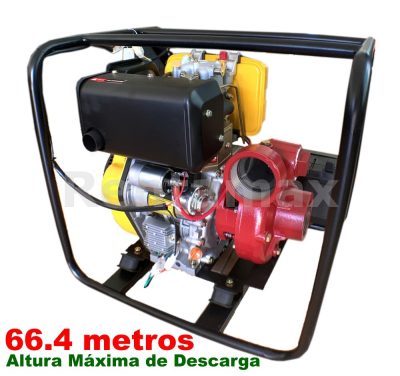 BOMBA DE AGUA PRESION DIESEL 3X3 ARANQUE ELECTRICO