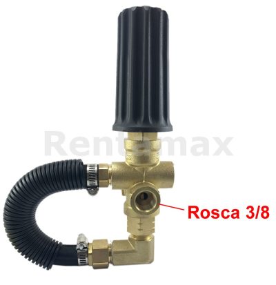 Valvula ByPass Regulador Presion 4000 psi Hidrolavadora