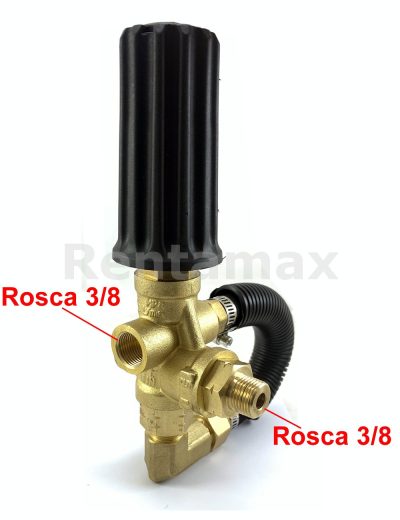 Valvula ByPass Regulador Presion 4000 psi Hidrolavadora