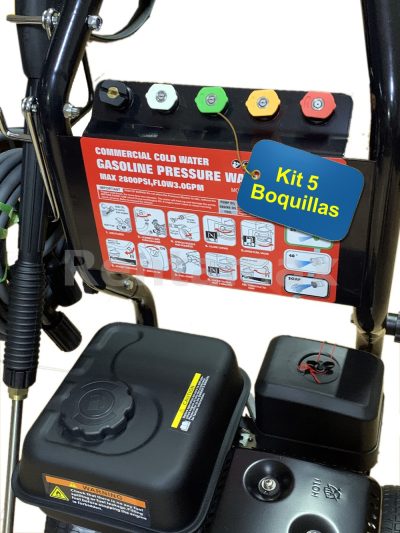 HIDROLAVADORA 2800 PSI 3.0GPM GASOLINA ECONOMICA