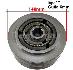 CLUTCH 140mm Eje 25mm FAJA B