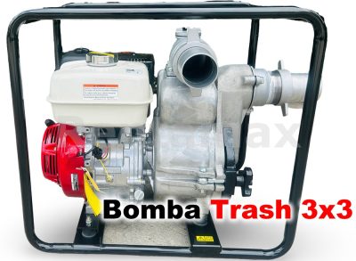 BOMBA DE AGUA TRASH 3X3 TRAGA SAPOS HONDA GX240