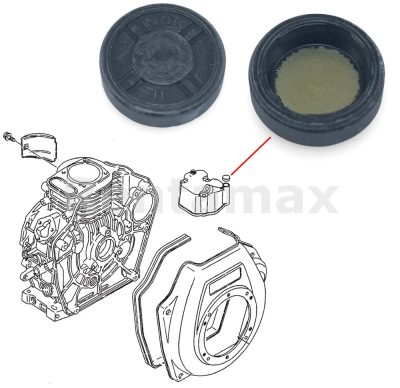 TAPON TAPA DE VALVULAS WACKER DS70 YANMAR L48EE 5000096758 0096758