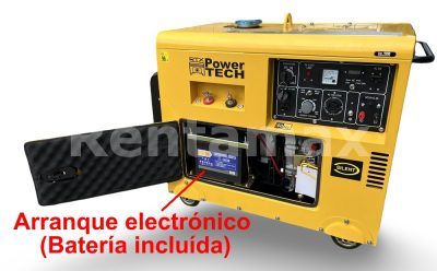 GENERADOR SOLDADOR DIESEL 180AMP 5KW ARRANQUE ELECTRICO - Imagen 2