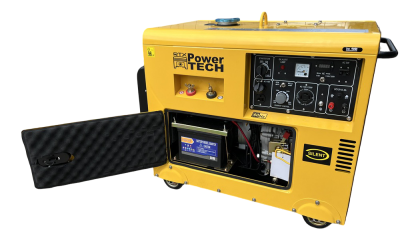 GENERADOR SOLDADOR DIESEL 180AMP 5KW ARRANQUE ELECTRICO - Imagen 2