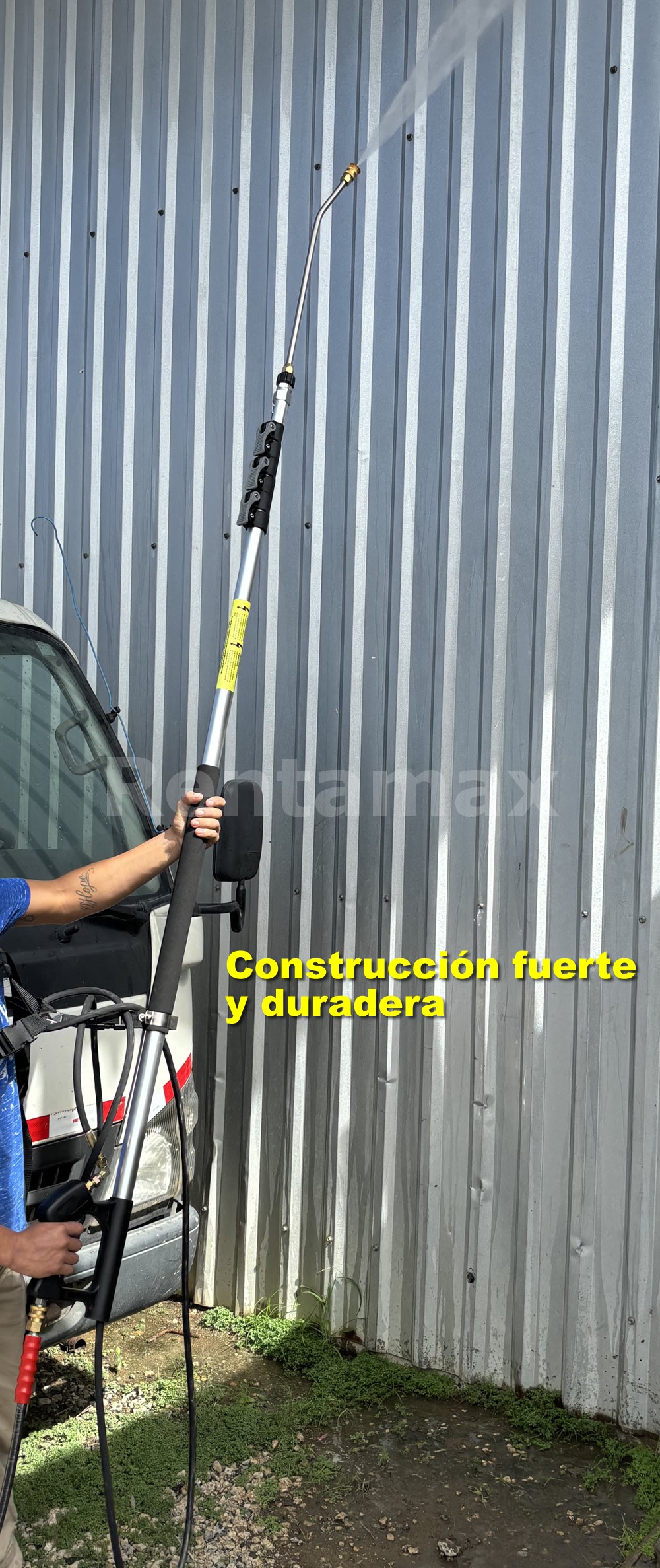 LANZA TELESCOPICA CON ARNES 5,5MT | Rentamax Costa Rica LANZA TELESCOPICA CON ARNES 5,5MT