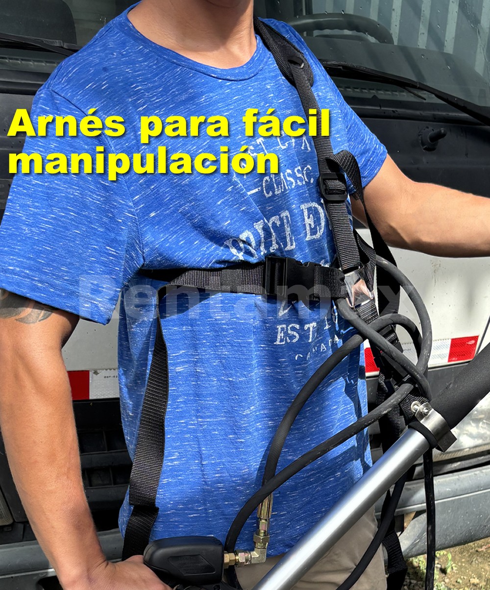 LANZA TELESCOPICA CON ARNES 5,5MT | Rentamax Costa Rica LANZA TELESCOPICA CON ARNES 5,5MT - Imagen 2