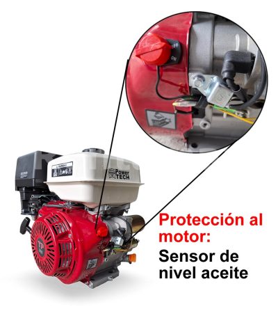MOTOR 13HP ARRANQUE ELECTRICO CON YOYO Y BOTON APAGADO - Imagen 12