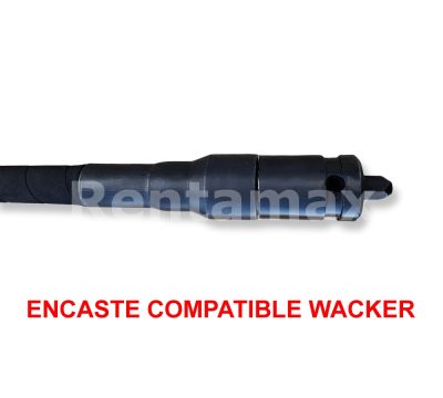 CABEZA (25MM DIAMETRO) Y MANGUERA 4 MTS PARA VIBRADOR - Imagen 3