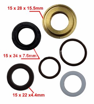 SET RETENEDORES POR PISTON BOMBA SERIE 15 TIPO 2